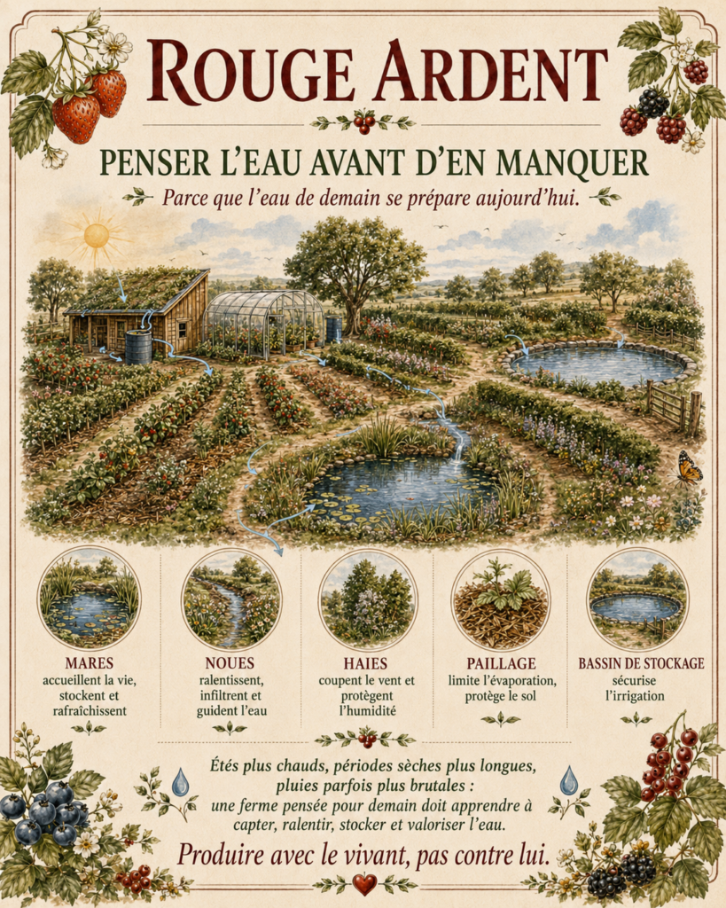 La gestion de l'eau chez Rouge Ardent